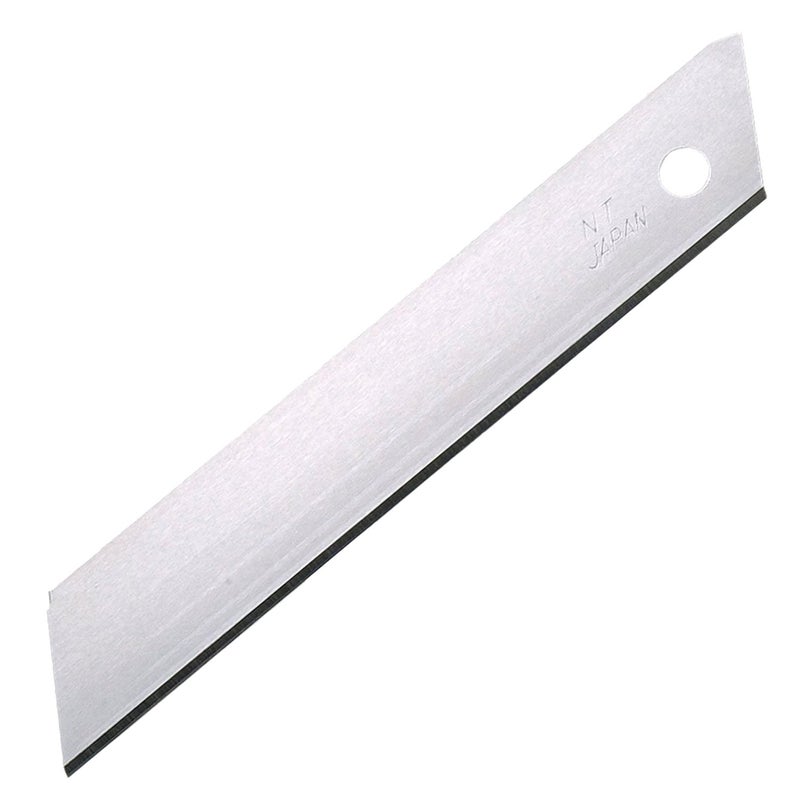 NT Cutter شفرات صلبة ثقيلة 18 مم بدون خطوط كسر، 300 شفرة/عبوة، 1 عبوة (BL-3000-ON) - Image 1
